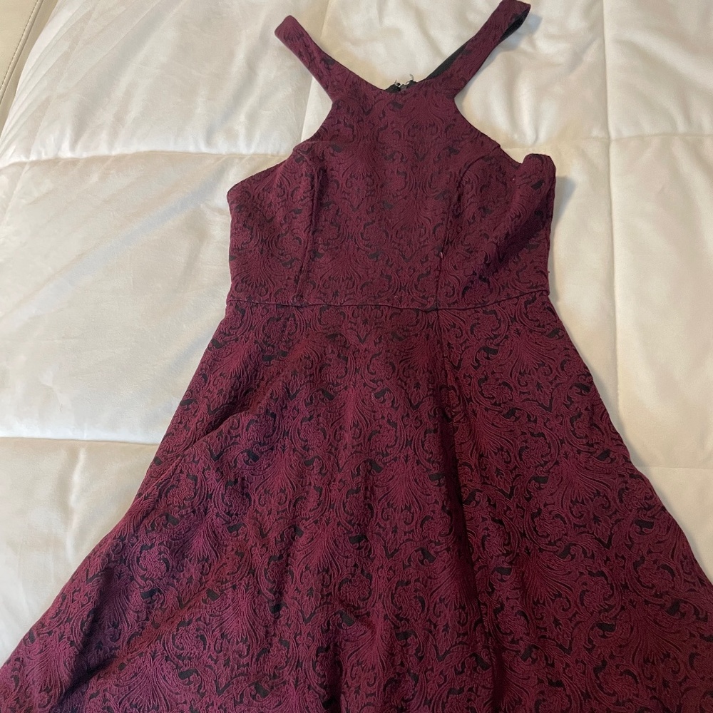 Maroon Dress